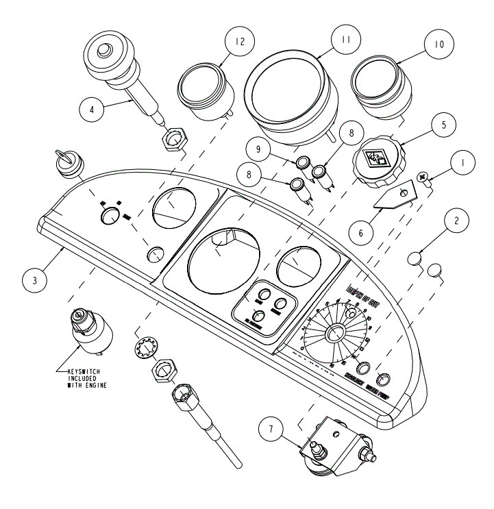 Section 06 Diagram and Parts List for MK-4020KB 167420-20 MK Diamond Concrete Saw